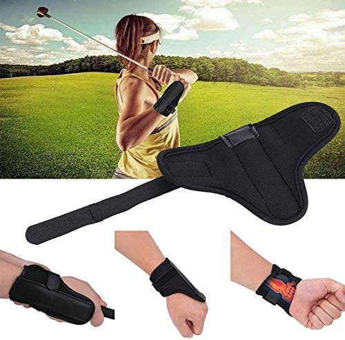 Amy Sport Golf Swing Training Aid Arm Band Yellow Trainer Wrist Support Value 3 Pack Professional Posture Motion Correction Aids Kit for Men Women Beginner Practice(3 Pack Golf Swing Trainer Set)