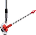 THE GOLFER STORE Golf Alignment Rods, Golf Club Alignment Stick Corrector Magnetic Golf Swing Trainer Aid Help Visualize and Align Your Golf Shot Length Adjustments