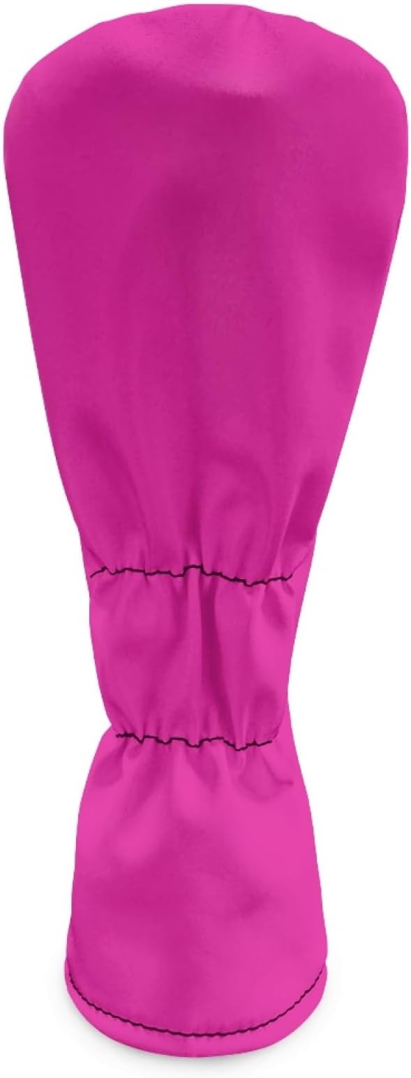 Golf Club Head Covers for Club Protective, Waterproof PU Leather Driver Fairway Wood Hybrid Head Cover