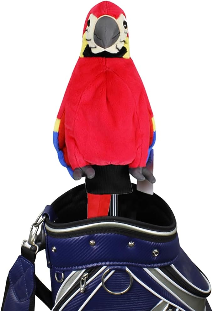 Scott Edward Golf Club Cover Fit Well for Driver or Fairway Wood Golf Club, Funny Cute Animal Design Soft Functional Golf Headcover Stylish Protection for Your Clubs for Men and Women