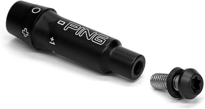 Golf Shaft Adapter Sleeve fits tip .335" Shaft Compatible with P-ING G430, G425, G410 Driver & Fairway Woods Black