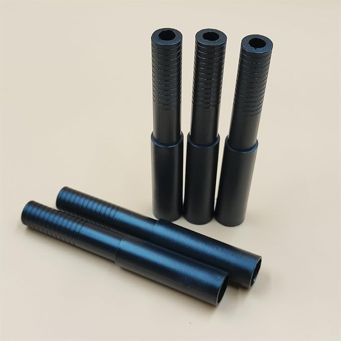 5pcs Golf Club Graphite Shaft Extender for Driver, Fairway Wood,Hybrid Tip Size 0.47inch