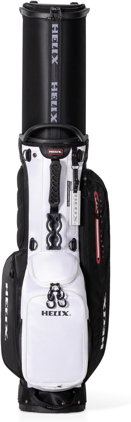 HELIX Retractable Golf Stand Bag with Wheels