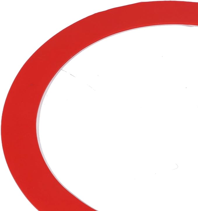 Fockety Golf Target Circle, Golf Training Aid Golf Targets, Ultra Thin Silicone Golf Practice Target Rings Golf Putting and Chipping Training Tool Bright Color Markings