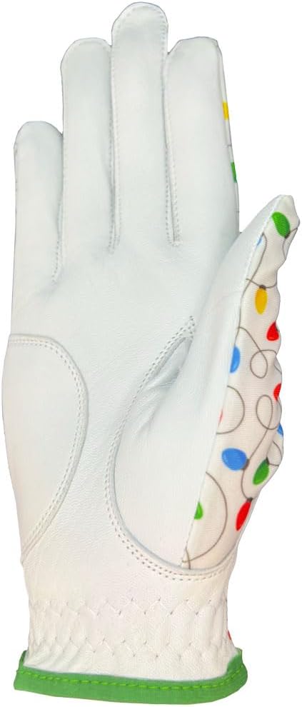 Giggle Golf Women's Golf Glove - Adjustable Strap, Left Hand Gloves for Women