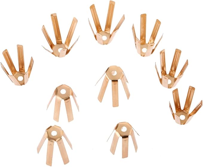 20Pcs Universal Brass Golf Adapter Spacer Shims Fit 0.335 Golf Shafts Shim Adapter Golfing Club Shafts Accessories High Guality Gold
