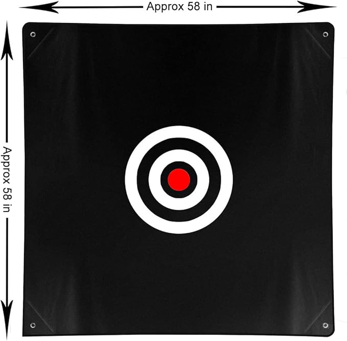 58" x 58" Golf Target Cloth - Hitting Practice Target for Indoor/Outdoor Training