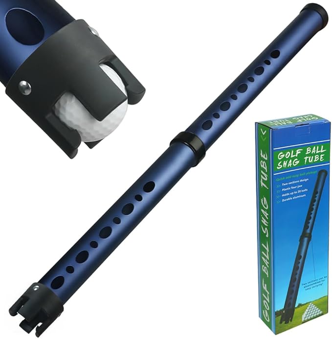 Golf Ball Retriever, Aluminum Golf Ball Picker Upper Tube
