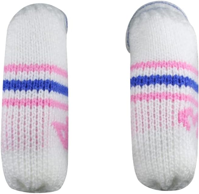Scott Edward 1/7/10 Pcs Knitted Golf Club Head Covers for Irons Wedge Cuteness and Basically Socks Shape Washable Golf Club Head Protector on Classic Stripes Style，Double Sided Customization