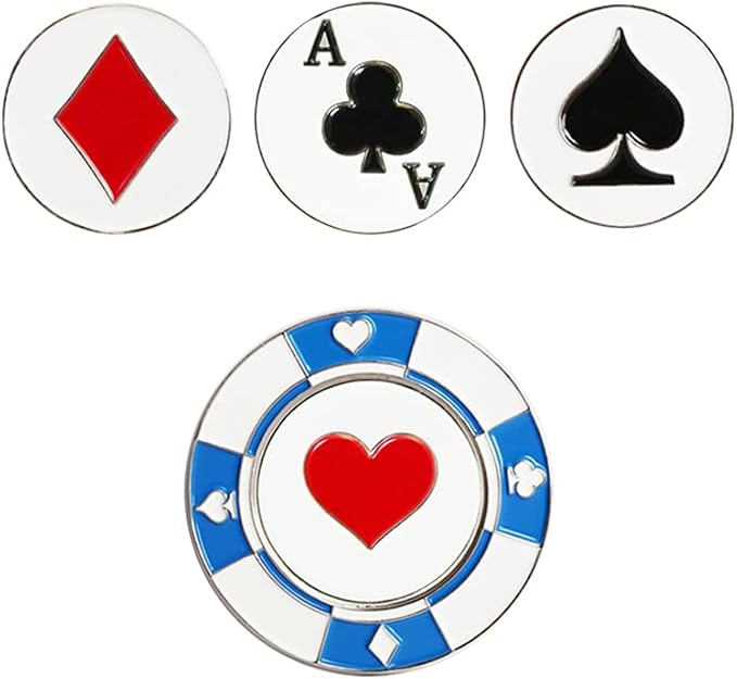 Golf Ball Marker Golf Poker Chips Gifts Sets