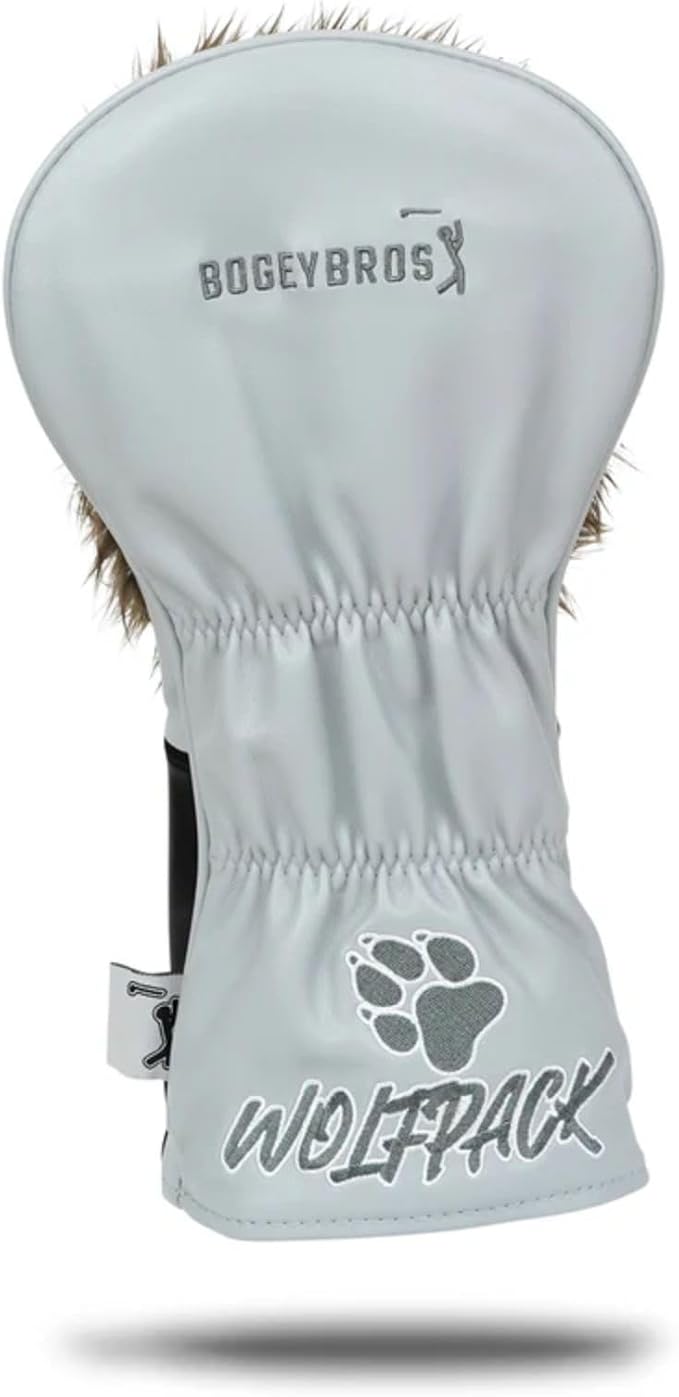 Bogey Bros Headcover - Novelty Golf Headcovers – Funny Golf Head Covers, Driver Cover for All Weather Use, Funny Golf Club Covers with Elastic Necks & Embroidered Designs