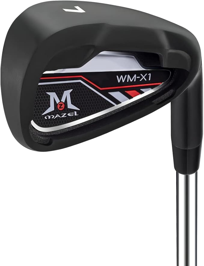 MAZEL WM-X1/2 Individual Men Golf Club Irons 1,2,3,4,5,6,7,8,9,Pitching Wedge,Approach Wedge,Sand Wedge with Graphite/Steel Shafts for Right Handed