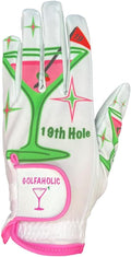 Giggle Golf Women's Golf Glove - Adjustable Strap, Left Hand Gloves for Women