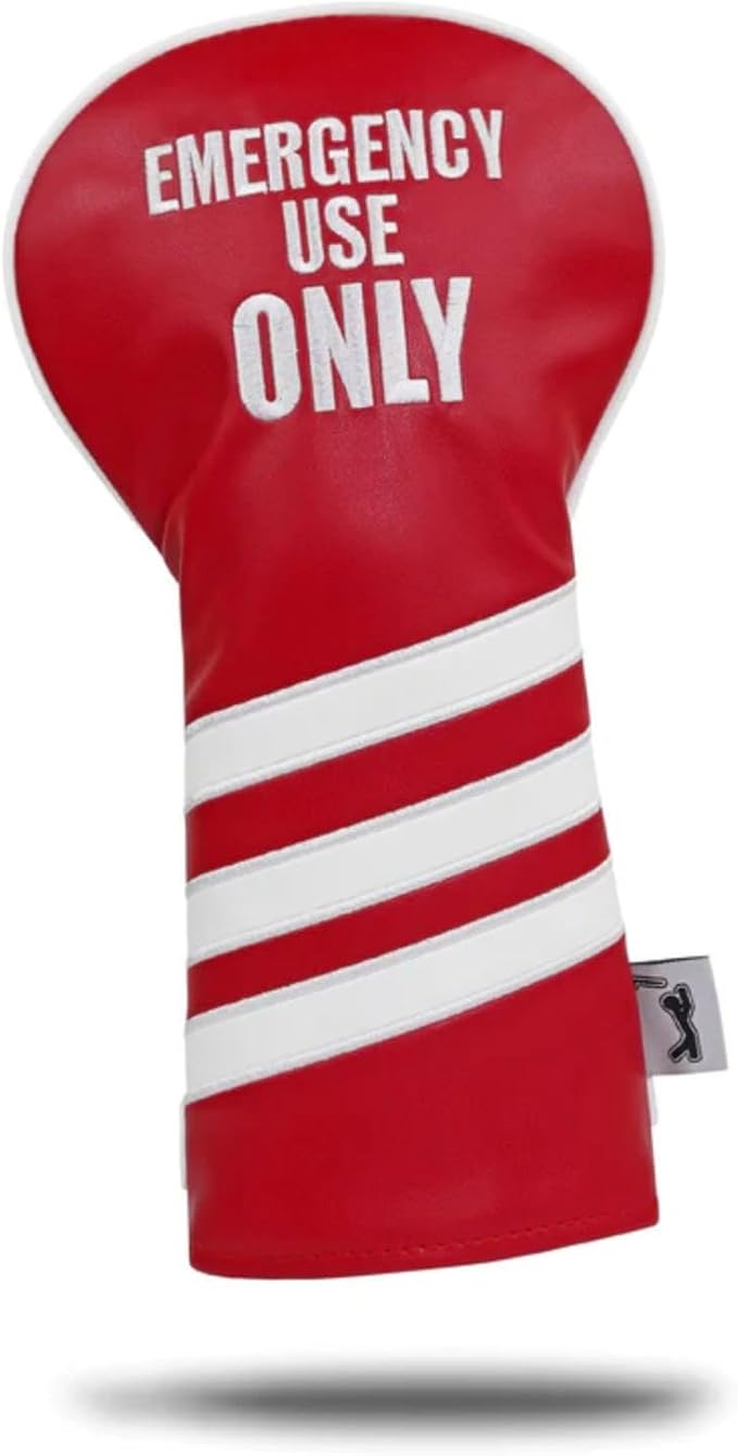 Bogey Bros Headcover - Novelty Golf Headcovers – Funny Golf Head Covers, Driver Cover for All Weather Use, Funny Golf Club Covers with Elastic Necks & Embroidered Designs