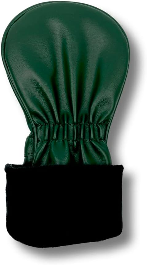 Vintage Golf Club Head Covers – 3 Pack Set – Premium Classic PU Leather – Fits Drivers, Fairway Woods, Hybrids – Durable, Stylish Protection