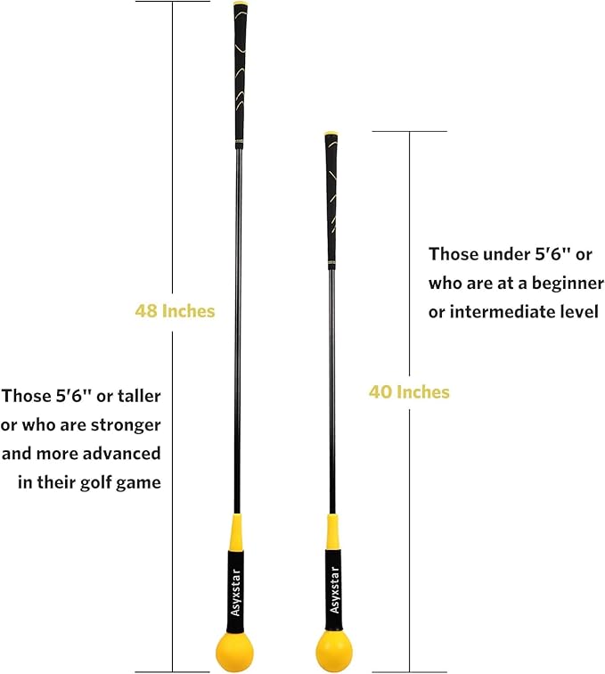 Golf Swing Trainer Aid - Power Flex Golf Swing Training aid for Strength and Tempo Golf Swing Speed Trainer Golf Training aid Golf Warm up Stick