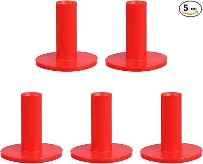 PATIKIL Rubber Golf Tees, Tall Practice Training Driving Range Tee Stable Ball Holder