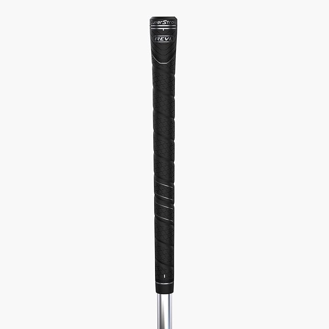 SuperStroke REVL Comfort Jumbo Golf Club Grips, .60 Round, Maximum Comfort, Enhanced Feel, and Consistent Performance