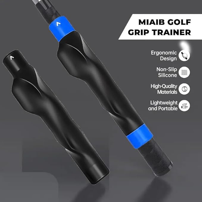 2Pack Golf Grip Trainer,Golf Training Aid Grip Trainer Club,Training Grip Right Hand, to Help Train Correct Hand Position