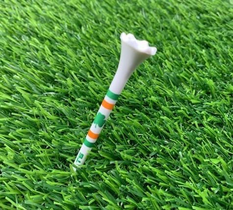 TRUESTRIKE Premium USA Golf Tees – 100-Pack Durable 3¼" / 2¾" Plastic Tees – Made in USA – Perfect Holiday Golf Gift