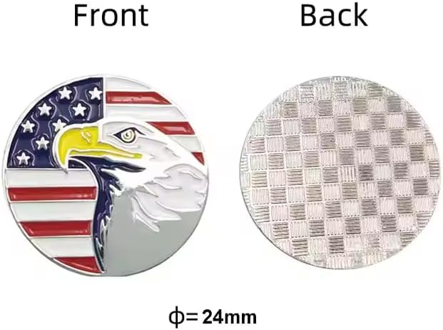Funny & Unique Golf Ball Markers with Hat Clip – Food & Fun Icons – Perfect Golf Accessories & Gifts