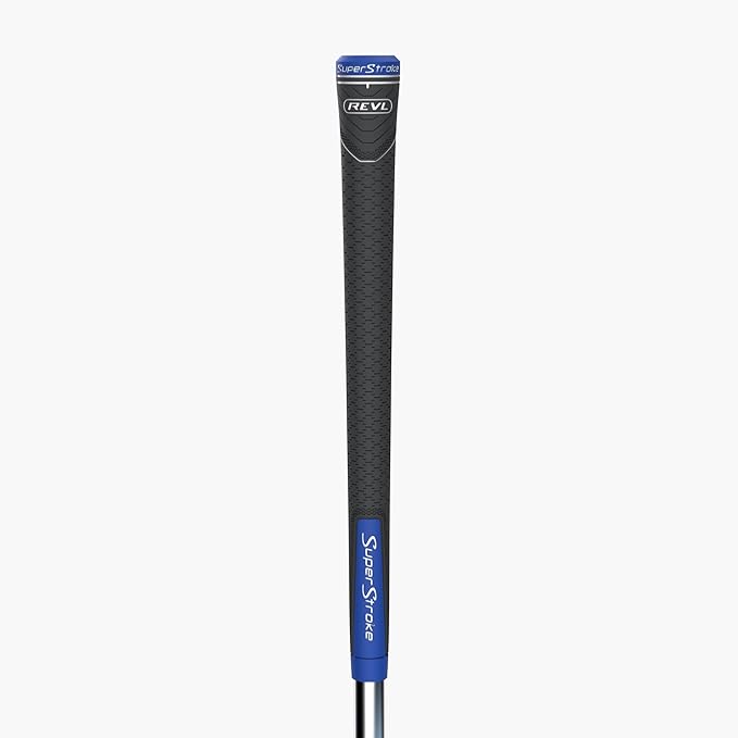 SuperStroke REVL Player Standard Golf Club Grips, .60 Round, All-weather Control and Long-lasting Performance in a Durable, High-traction Design