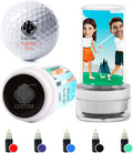 ORYG Custom Golf Ball Stamps with Personalized Name Graphics,Reusable Golf Ball Waterproof Marking Tool,Funny Golfer Gifts,Golf Accessories