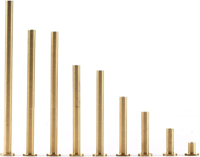 Golf 0.335'' Brass Tip Plug Weights for Graphite Shaft 1/2/3/4/5/6/7/8/9/10g Options 10pcs/Package