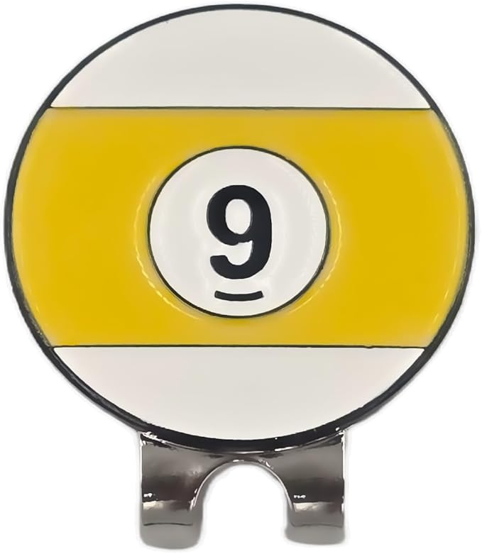 Funny & Unique Golf Ball Markers with Hat Clip – Food & Fun Icons – Perfect Golf Accessories & Gifts