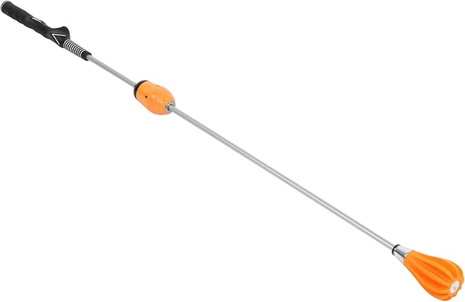 Drfeify Golf Swing Trainer, Golf Swing Practicing Stick with Adjustable Force Design, Golfer Correction Training Rod Tool Equipment
