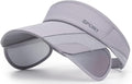 Sun Visor Hat for Women and Men - Retractable Brim Sport Hat, Summer Golf Tennis Running Beach Hat with Ponytail Hole