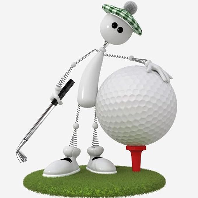 TIHOOD 25PCS Golf Ballpoint Pen Funny Sports Golfing Club Props Black Gel Ink for Students Coworkers Boss Office Dad