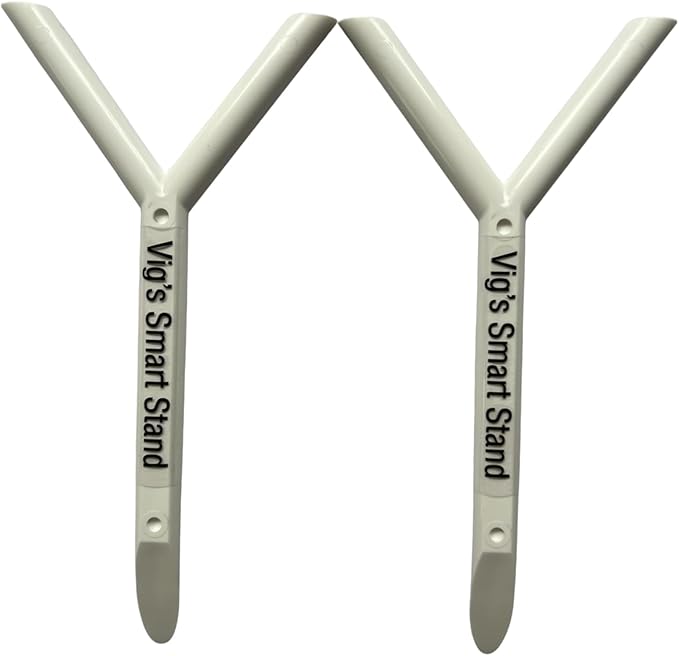 Golf Club Stand | Pocket Sized Lightweight Pocket Size Holder for on the Course | Made in USA | Top Accessory for Clubs Great for Golfing Gifts | 2 Pack