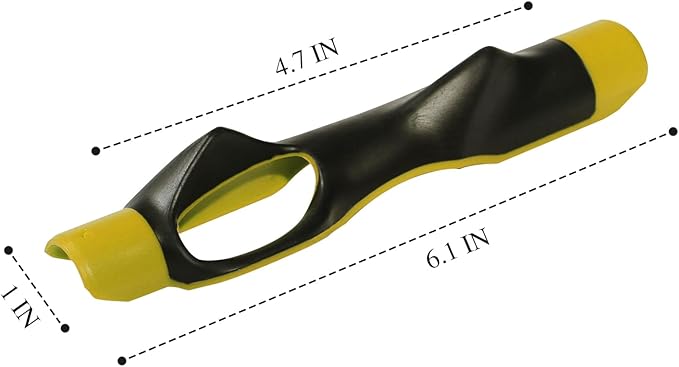 Golf Grip Trainer Attachment for Kids and Woman Beginner Training Equipment for Improving Hand Positioning on Golf Club Right Handed Golf Swing Trainer 6 Inches