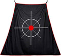 Golf Target Cloth - Heavy Duty Impact Screen for Golf Nets, Indoor/Outdoor Practice Hitting Training Aid with S-Hooks