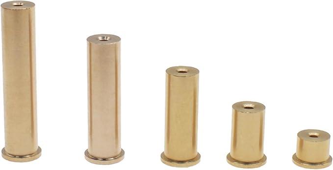 FDXGYH 5pcs Golf Club Weight Head Golf 0.335'' Brass Tip Plug Weights Fit Iron and Steel Shafts