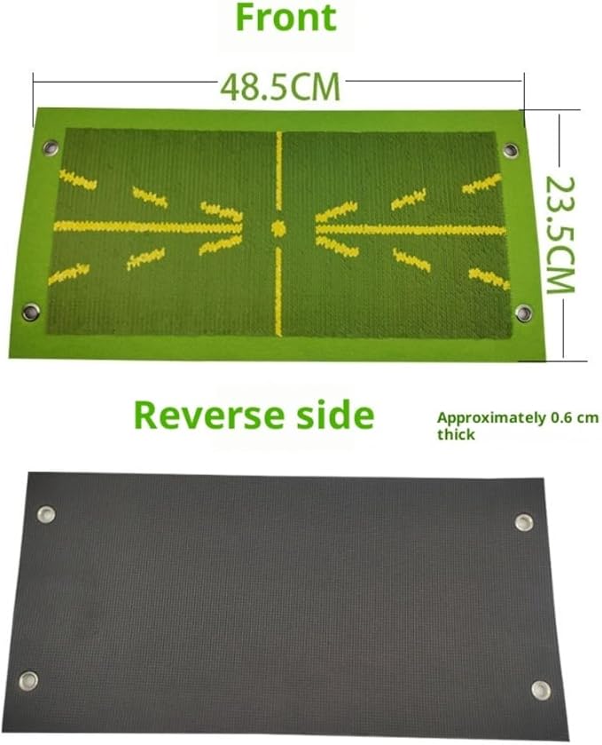 Complete Set Indoor Golf Practitioner Outdoor Swing Mat Golf Hitting Mats