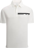 Alex Vando Mens Golf Shirt Moisture Wicking Performance & Polished Style Polo Shirts for Men