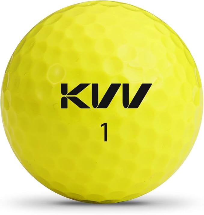KVV 2-Piece Golf Balls, High Performance Golf Ball for Distance Super Soft, One Dozen