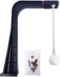 WINNER SPIRIT Real Swing 300 Golf Swing & Hitting Trainer, True Impact, Checking Path After Swing Practice Mat Groover Training Aid, Height Adjustable
