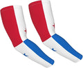 Cute Flag Arm Sleeves Cooling Sun Protection Sports Flag Sleeves for Men Women
