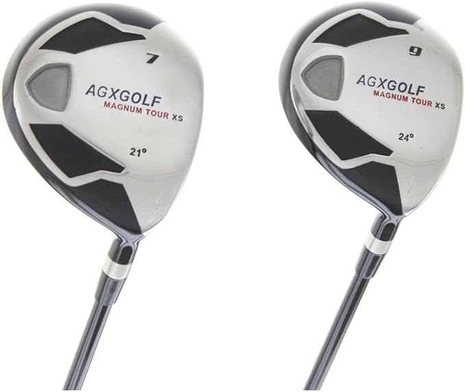 Men's Magnum 7 + 9 Fairway Utility Woods Set: Graphite Shafts + Head Covers Right Hand, Cadet, Regular or Tall Length, Senior, Regular or Stiff Flex