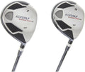 Men's Magnum 7 + 9 Fairway Utility Woods Set: Graphite Shafts + Head Covers Right Hand, Cadet, Regular or Tall Length, Senior, Regular or Stiff Flex