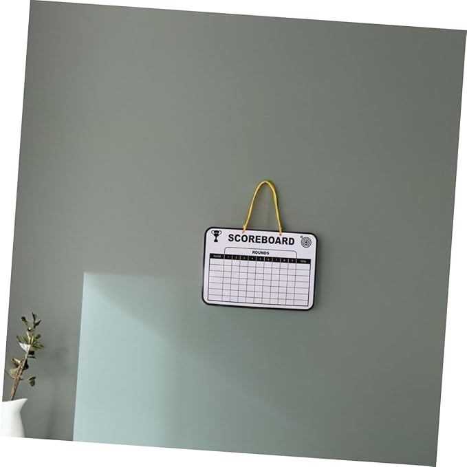 SUPVOX 2pcs Double Sided Dry Erase Golf Scoreboard for Portable Reusable Writing Board for Indoor and Outdoor Training Lightweight Message Board for Enhanced Learning and Score Tracking