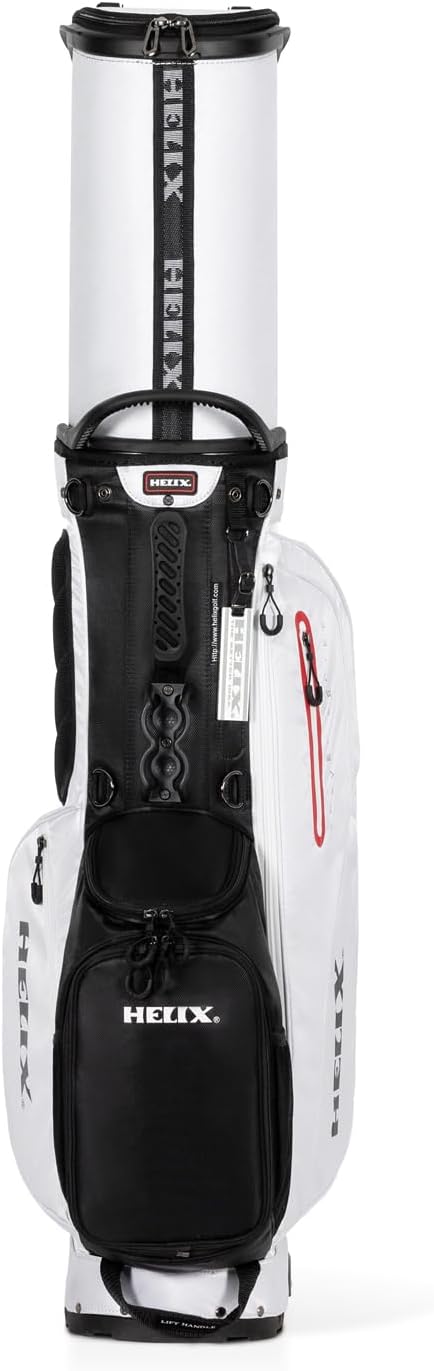 HELIX Retractable Golf Stand Bag with Wheels