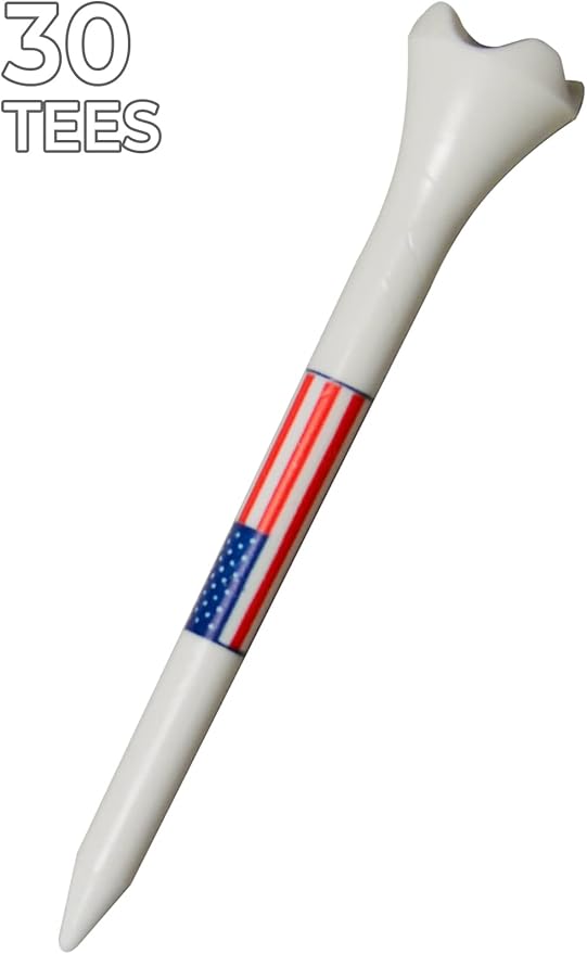 Pride Professional Tee System Golf Tees 30 Count, Multi, 2-3/4 Inch US