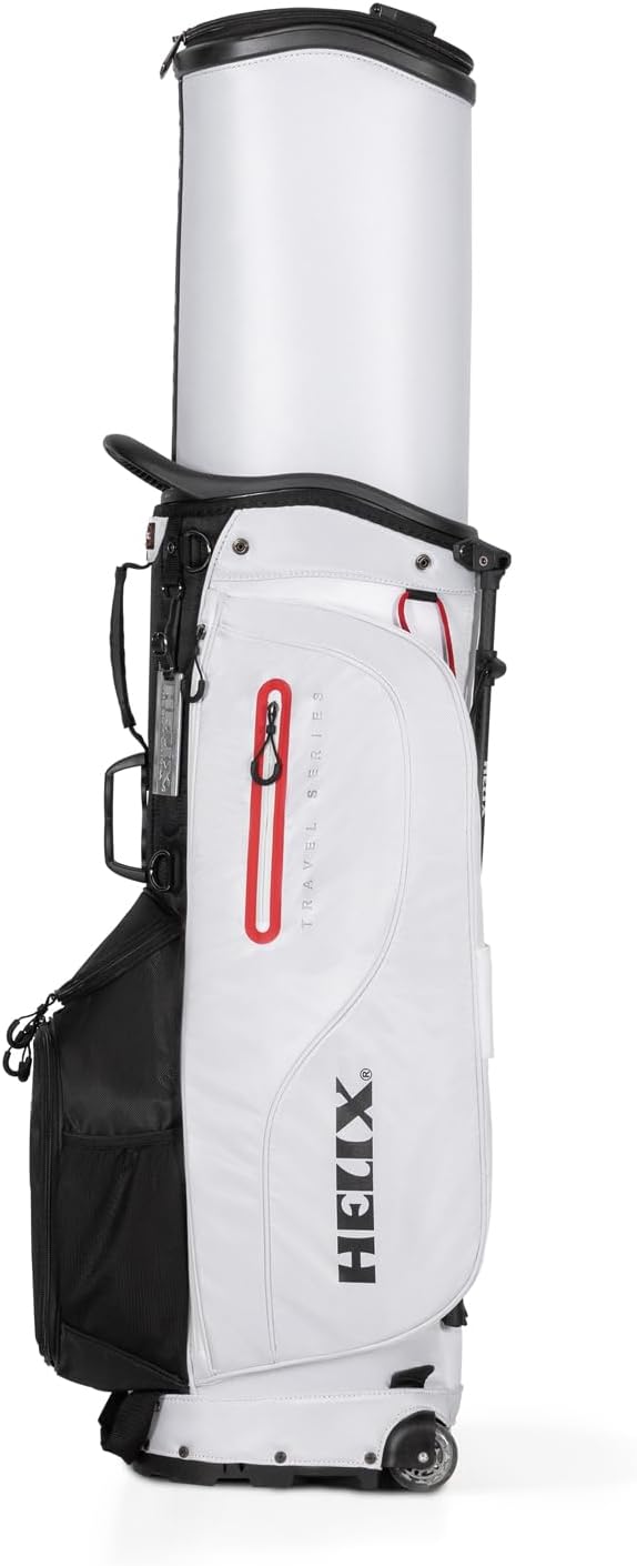 HELIX Retractable Golf Stand Bag with Wheels