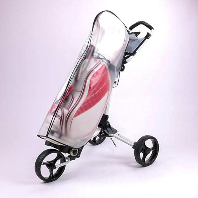 Golf Bag Rain Cover Waterproof Rain Cover for Golf Bag PVC Golf Bag Cover Hood Club Bags Raincoat for Golfer