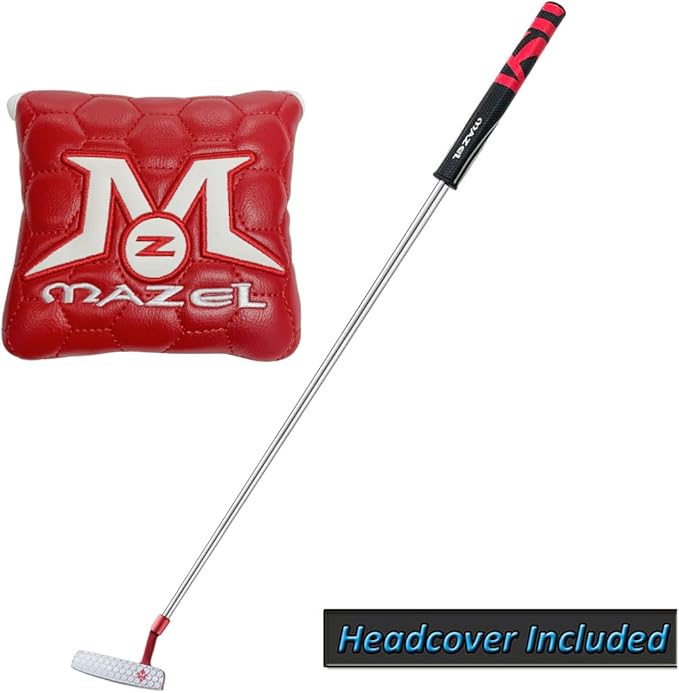MAZEL Tour GS Men's Golf Putter,Right Handed,Golf Head Cover Included
