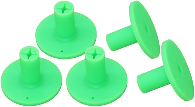 Golf Rubber Tee Holder Set for Golf Driving Range Tee Practice Tool Pack of 5